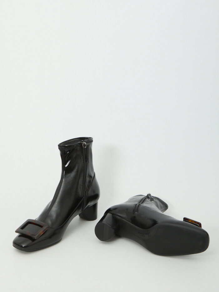 Roger Vivier Roundy Turtle Stretch ankle boots
