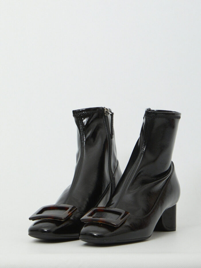 Roger Vivier Roundy Turtle Stretch ankle boots