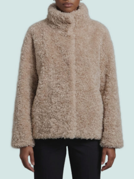 Herno Short faux fur coat