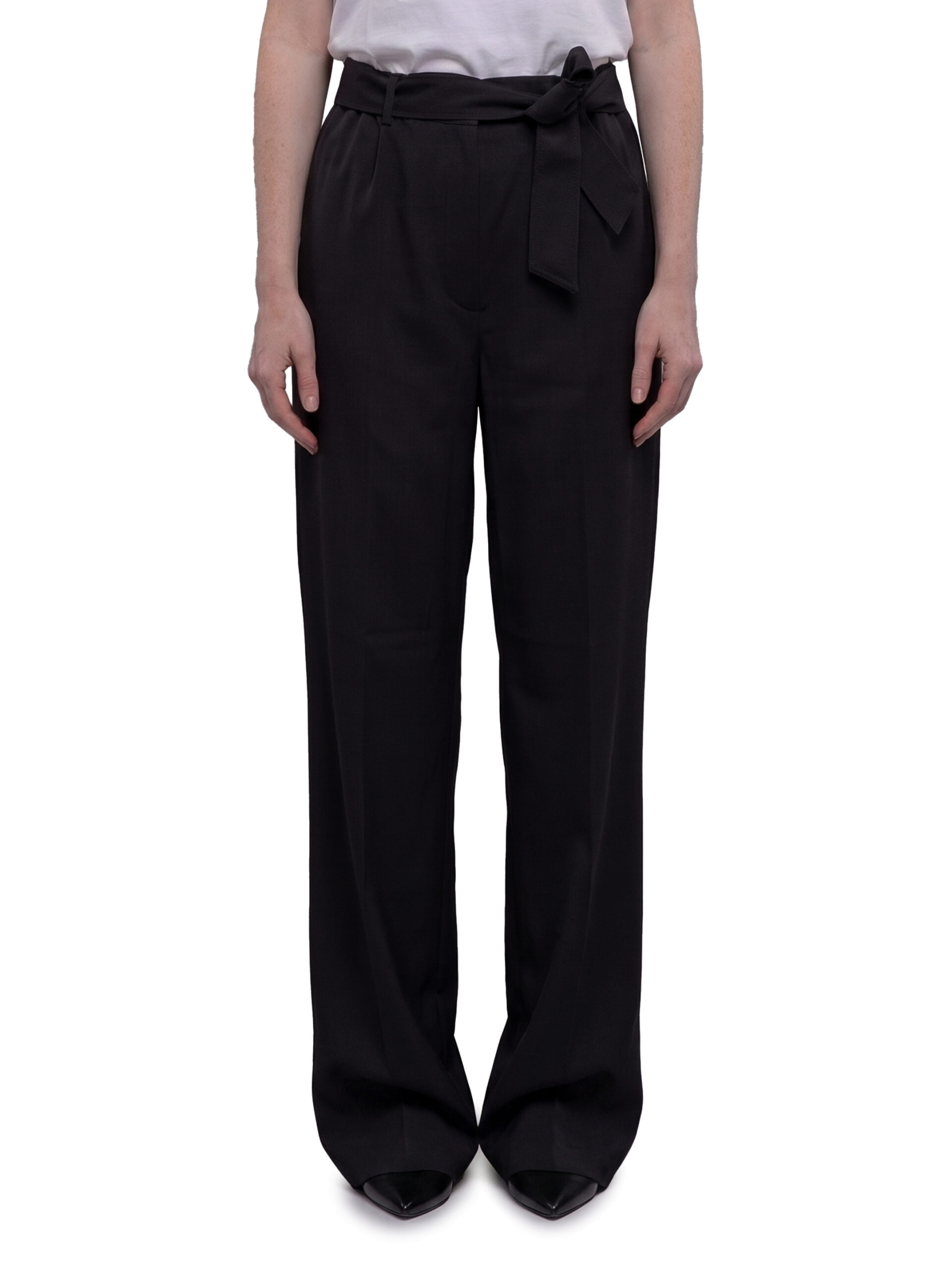 Max Mara Editto wool trousers with belt