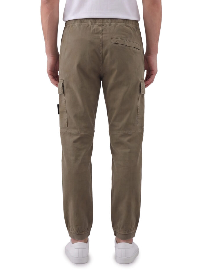 Stone Island Stretch aged-effect pants
