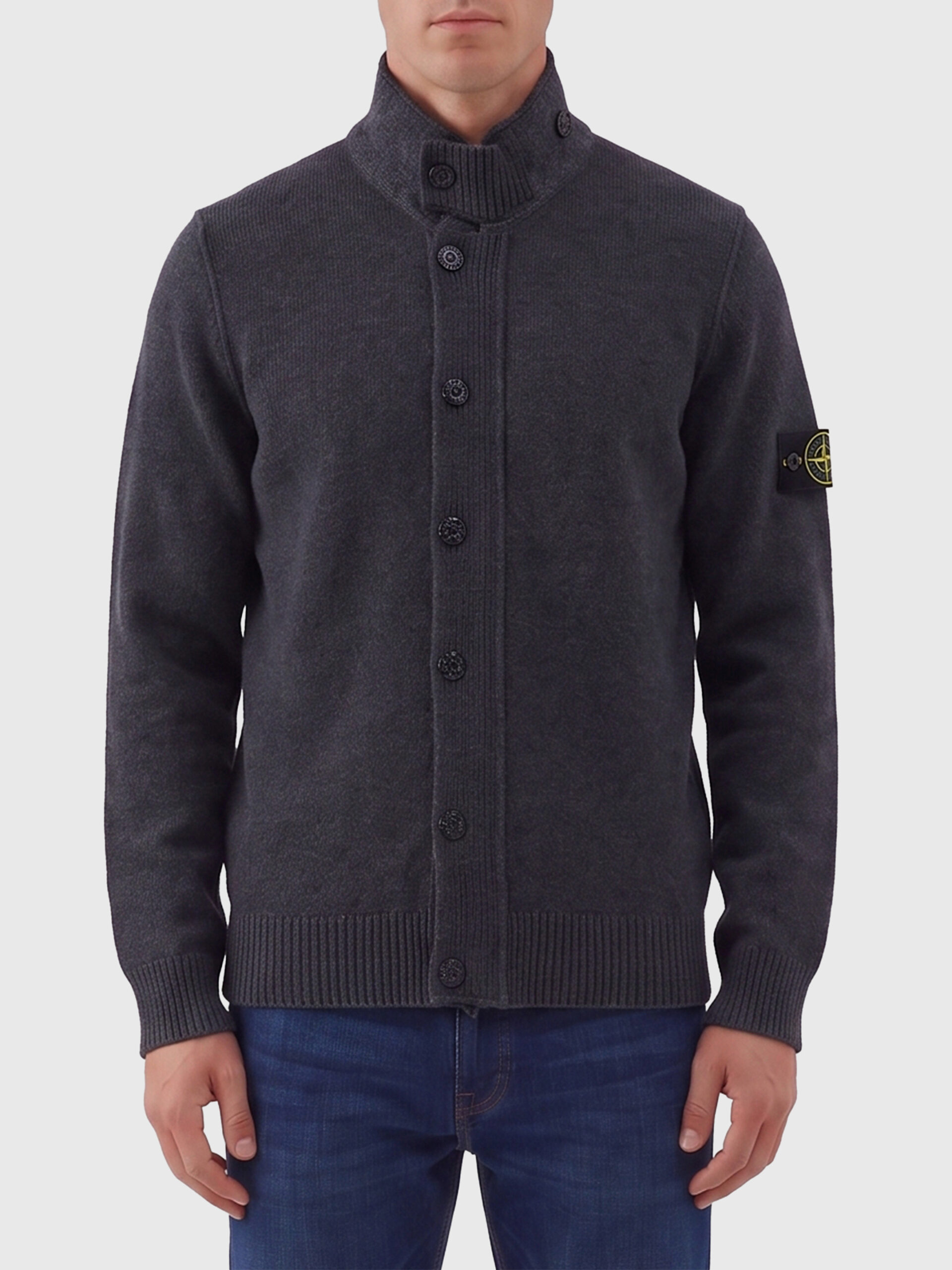 Stone Island Felt detail sweater