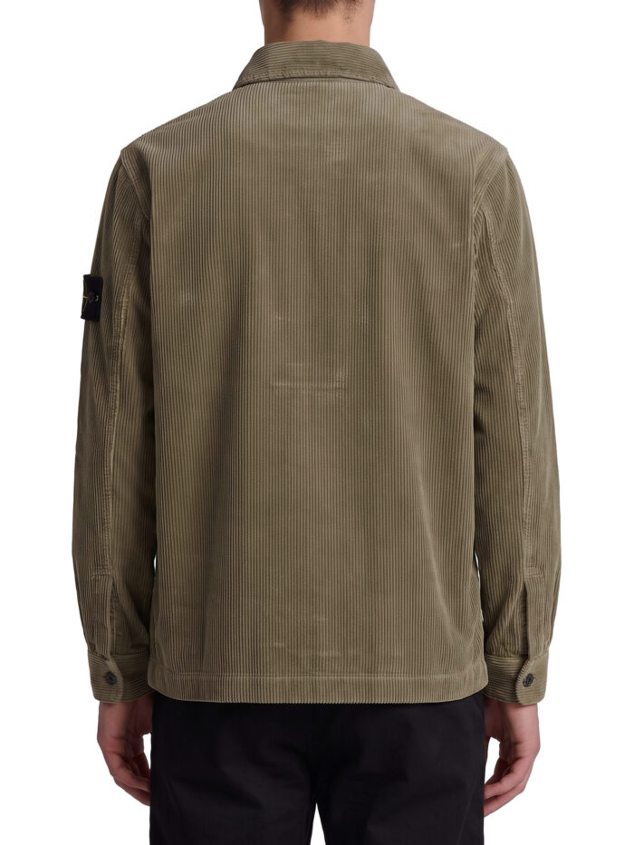 Stone Island Overshirt in cotton corduroy