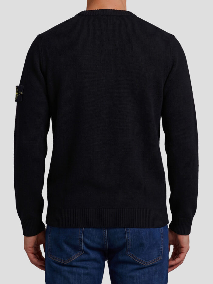 Stone Island Black crewneck sweater