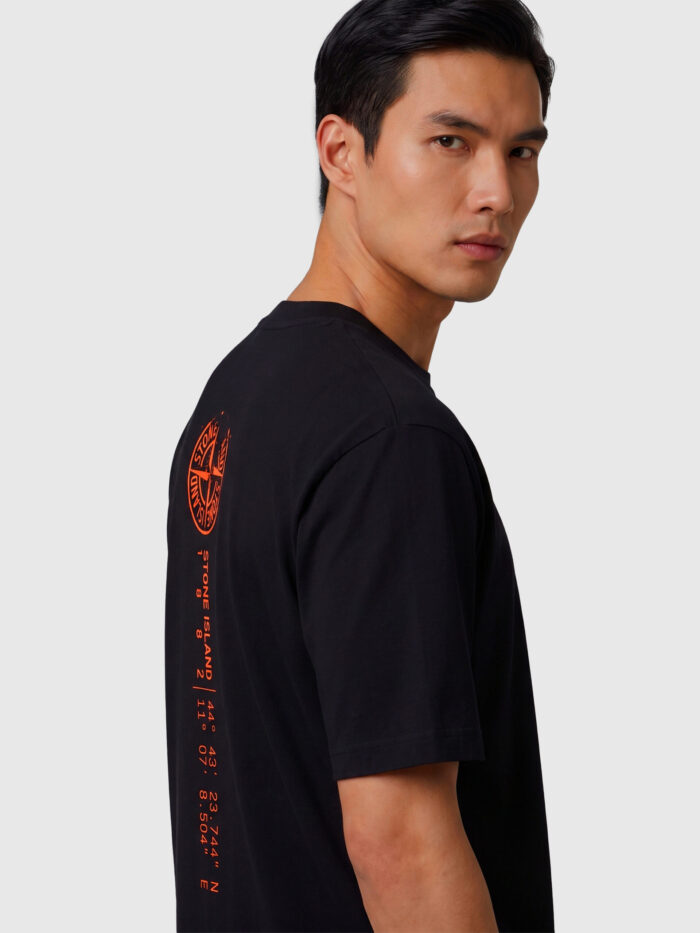 Stone Island Vertical Placement print T-shirt