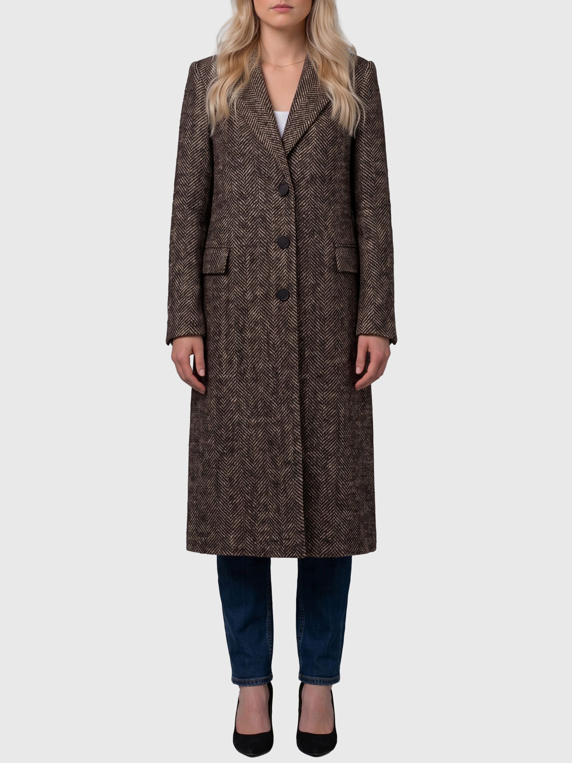 Tagliatore Amanda single-breasted coat