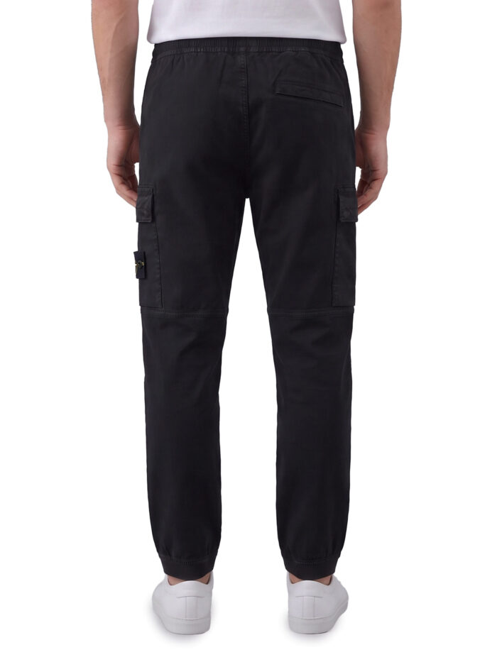 Stone Island Stretch aged-effect pants