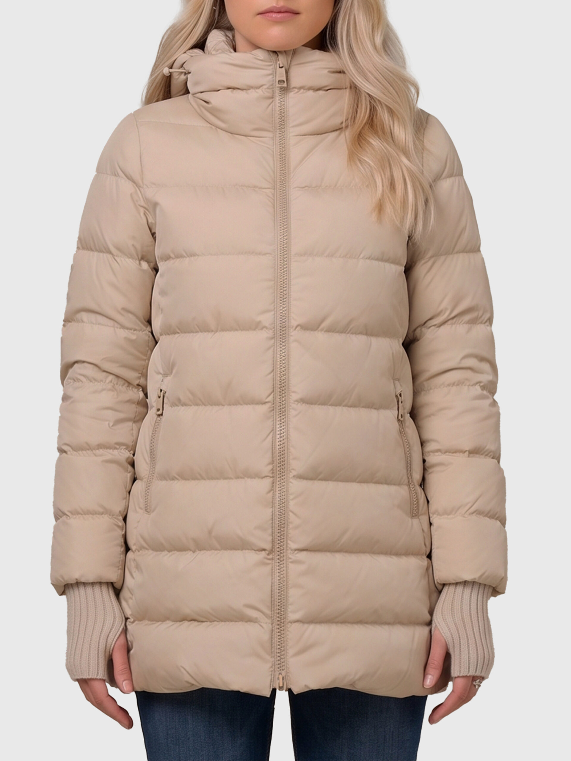 Herno 2-layer nylon puffer jacket