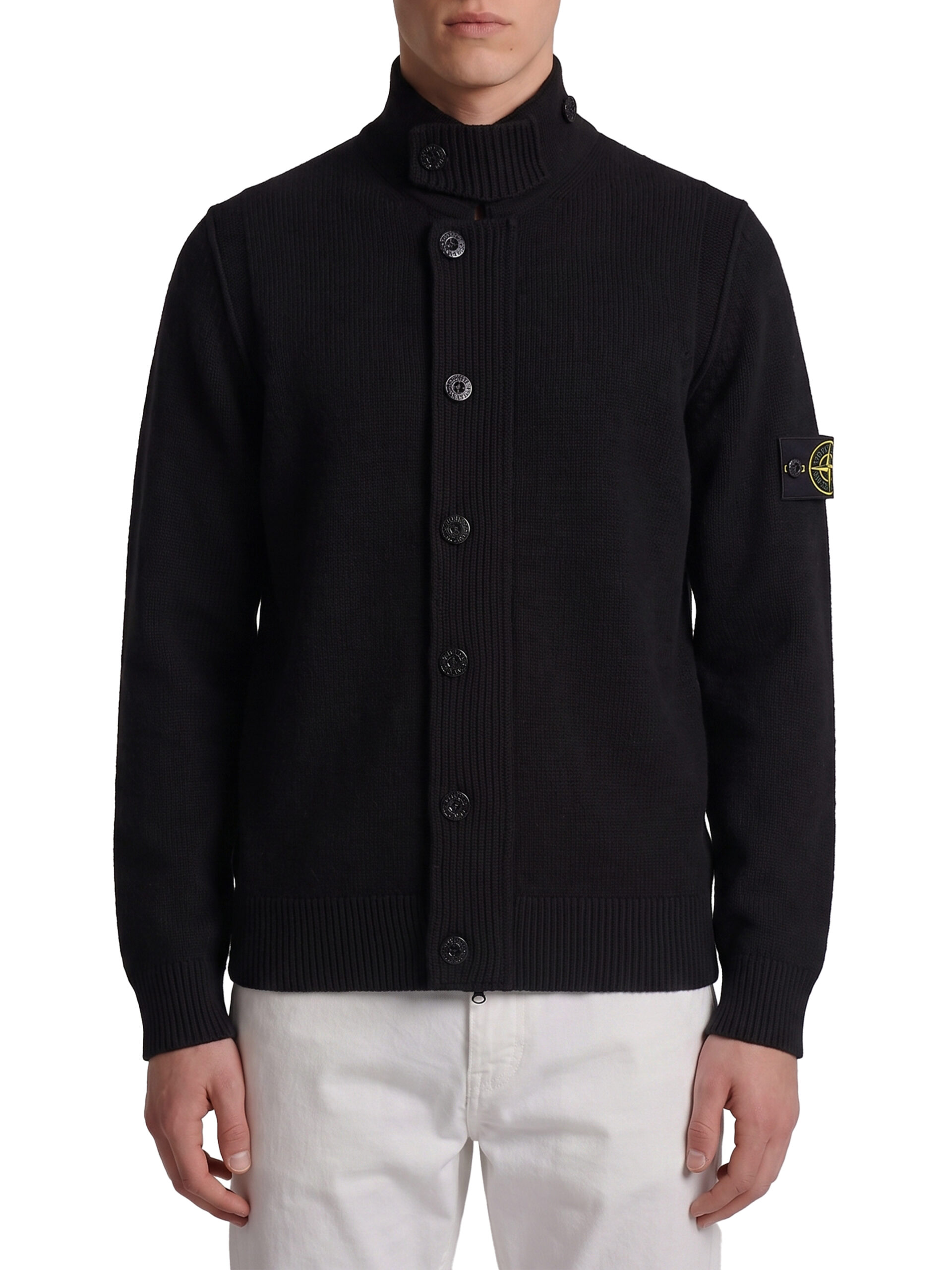 Stone Island Felt detail sweater