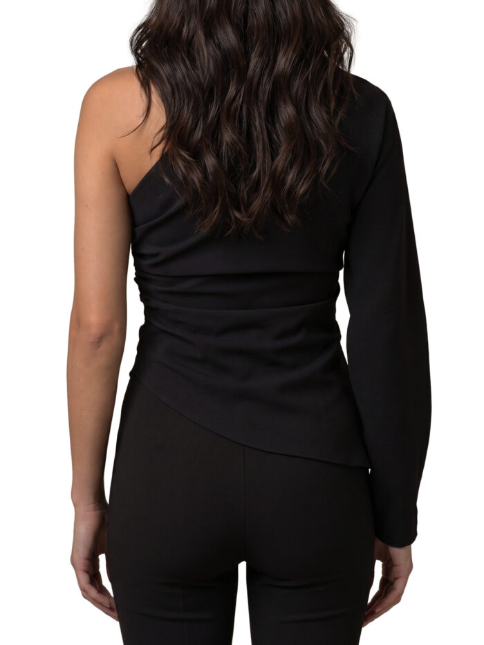 Federica Tosi One-shoulder cady blouse