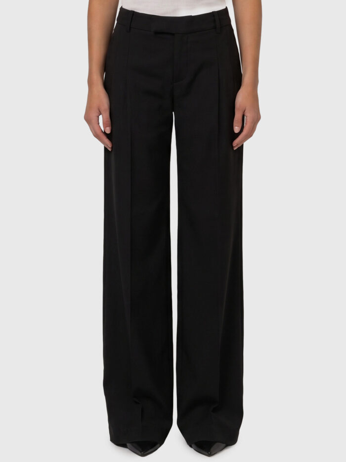 federica tosi wide leg frescolana trousers Federica Tosi Wide-leg frescolana trousers