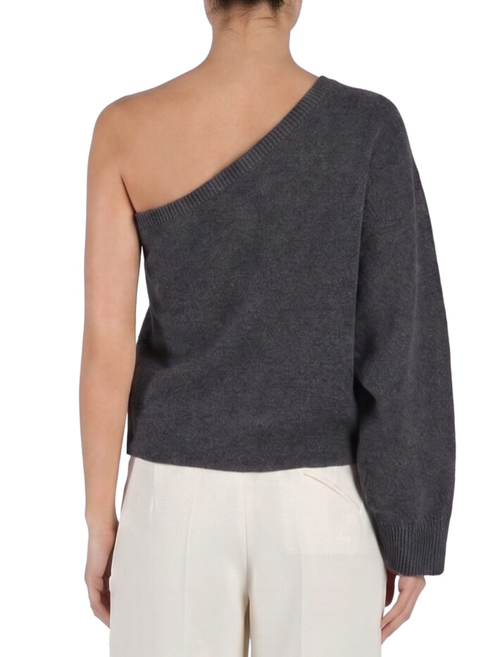 Federica Tosi One-shoulder top with scarf detail