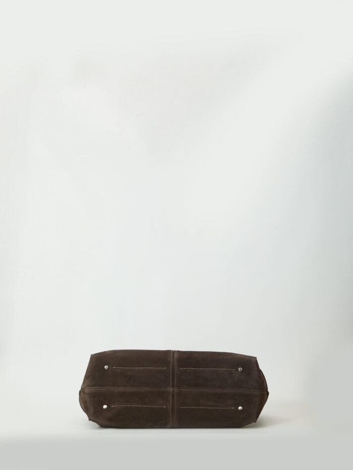 Tod's Suede leather shopping bag