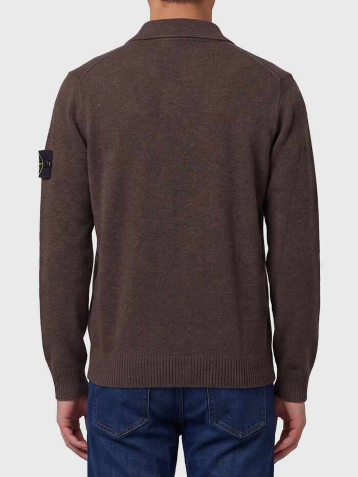 Stone Island RWS virgin wool polo shirt