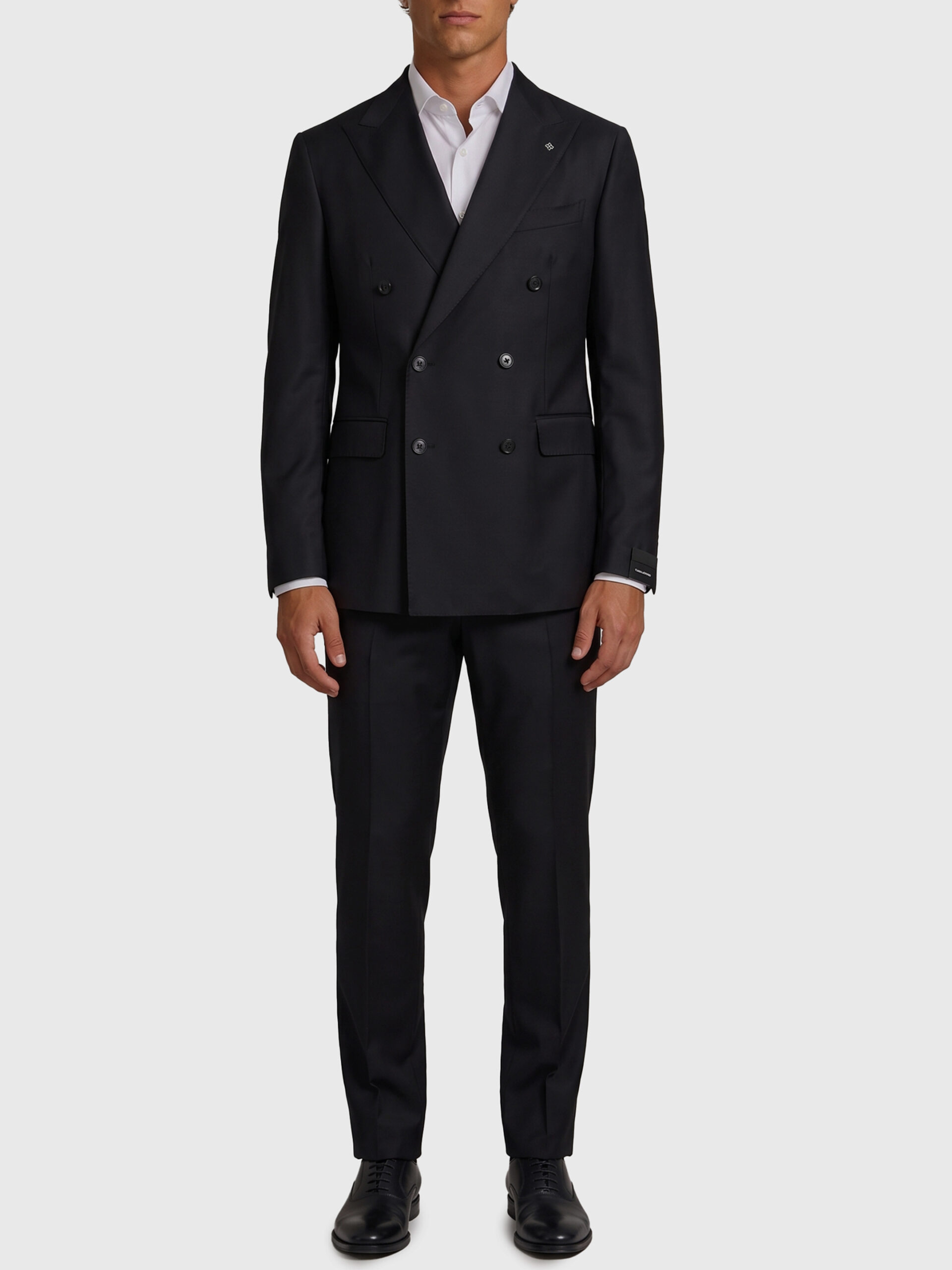 Tagliatore New York double-breasted virgin wool suit