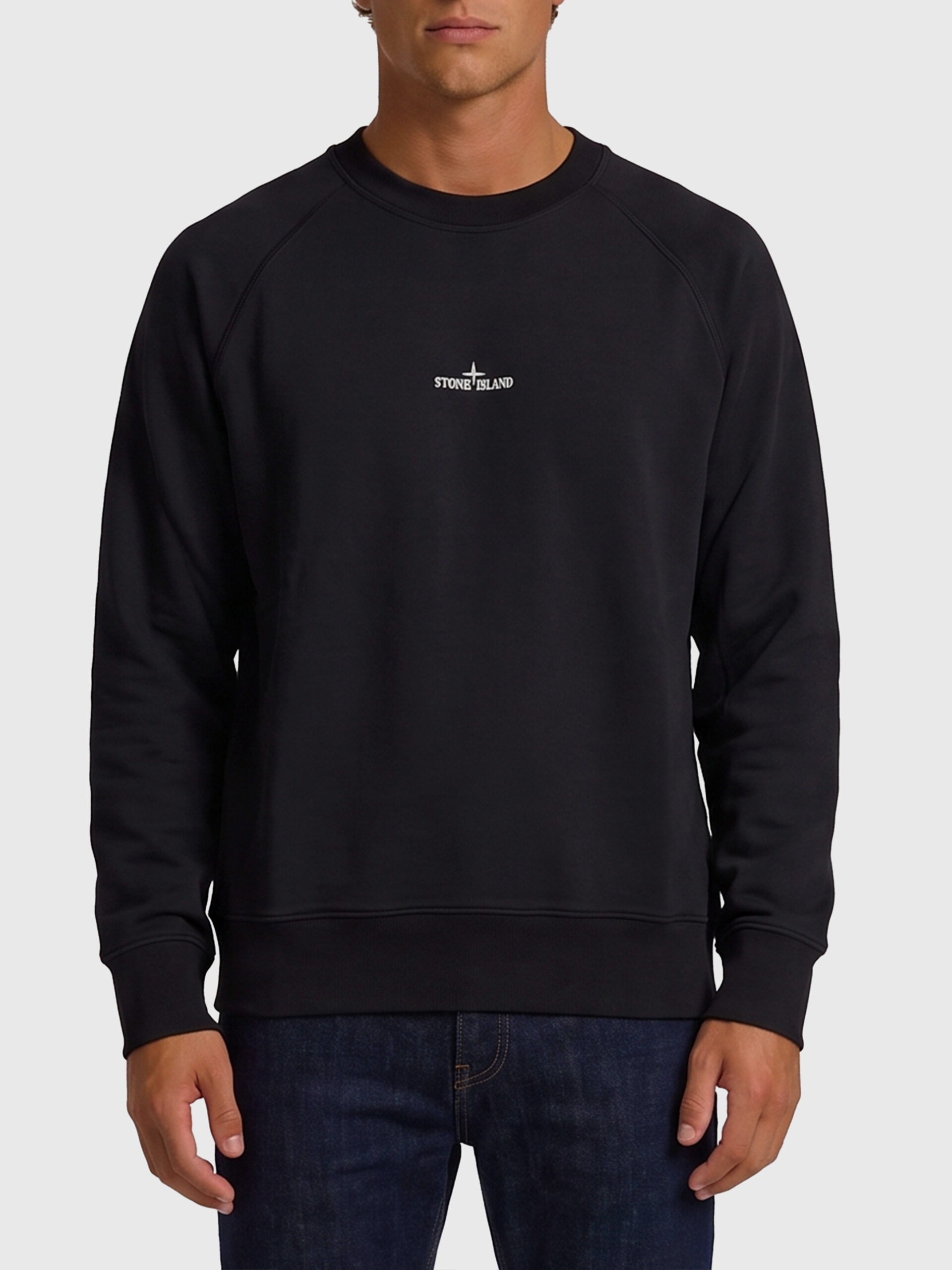 Stone Island Black Desert print crewneck sweatshirt
