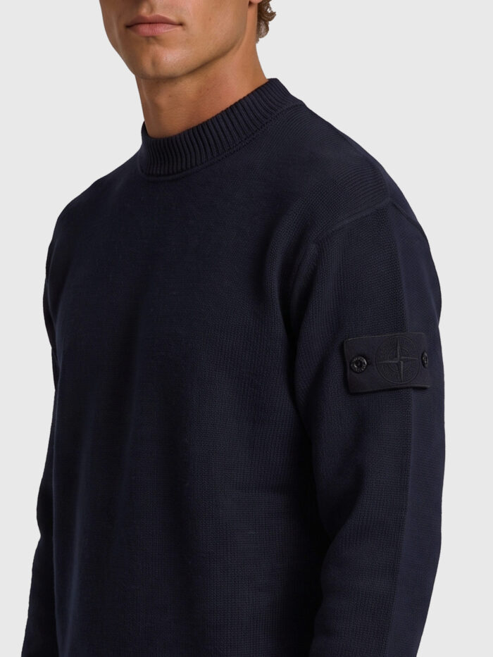 Stone Island Navy Ghost crewneck sweater
