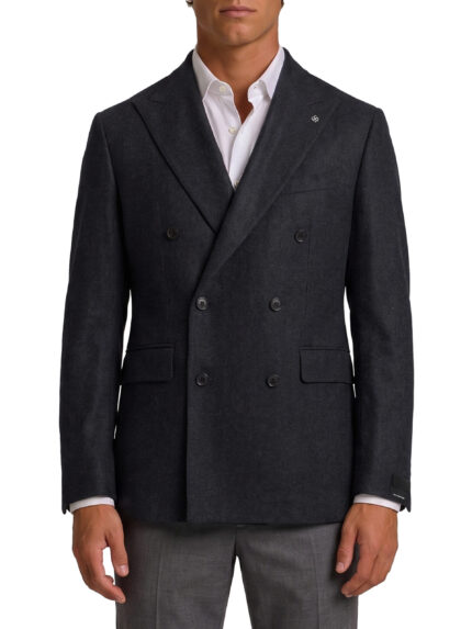 Tagliatore New York double-breasted virgin wool jacket