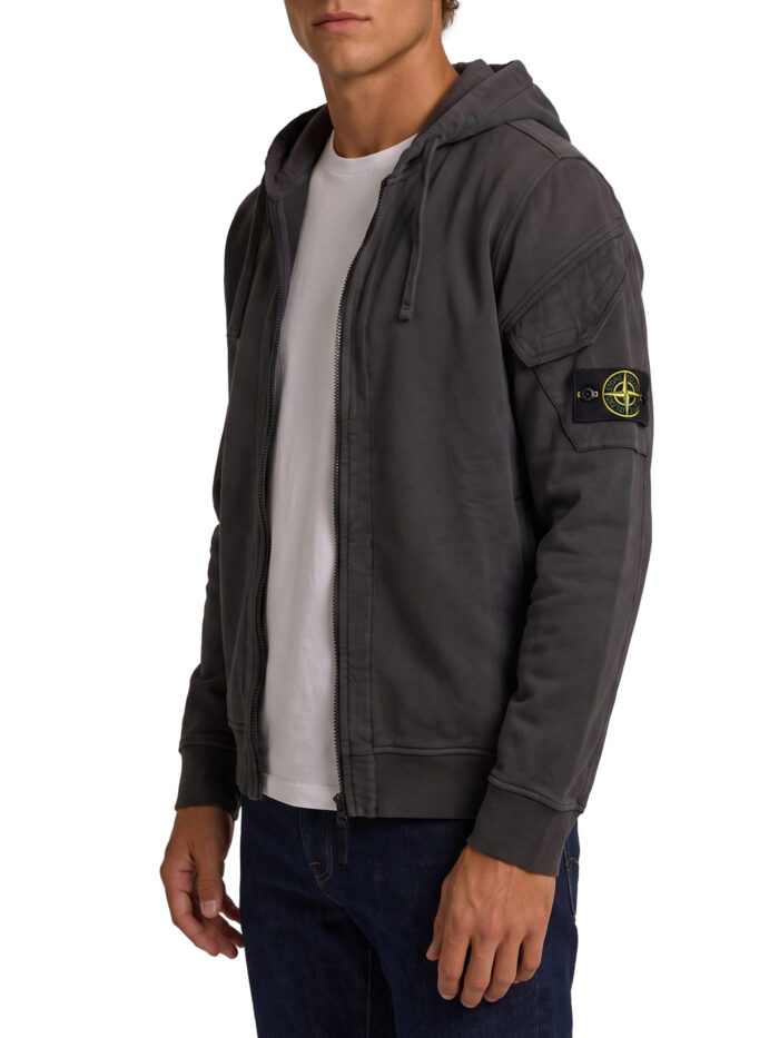 Stone Island Cotton zip-up sweatshirt