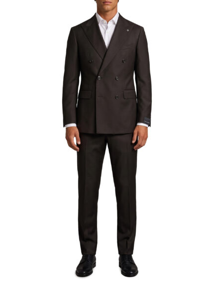Tagliatore New York double-breasted virgin wool suit