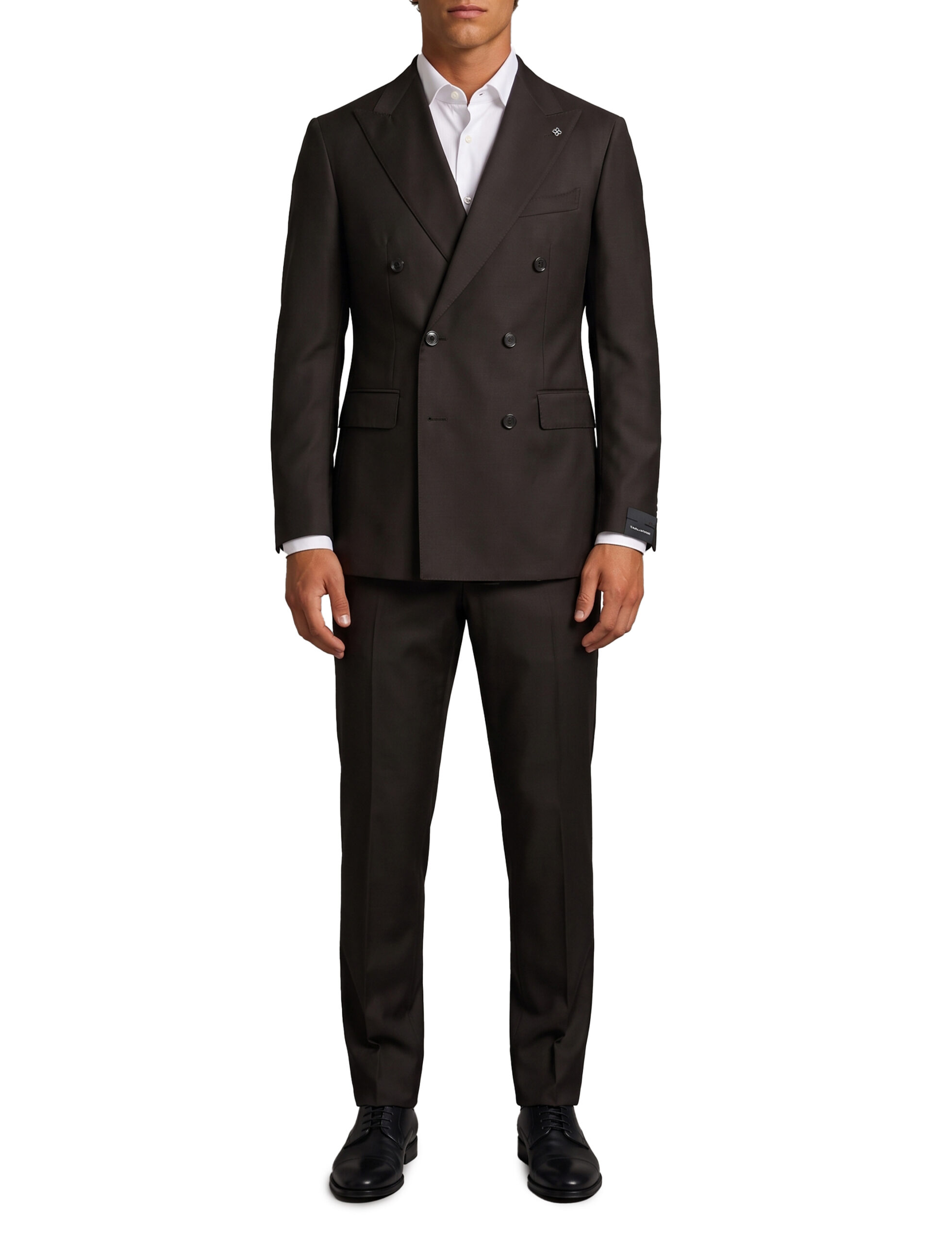 Tagliatore New York double-breasted virgin wool suit