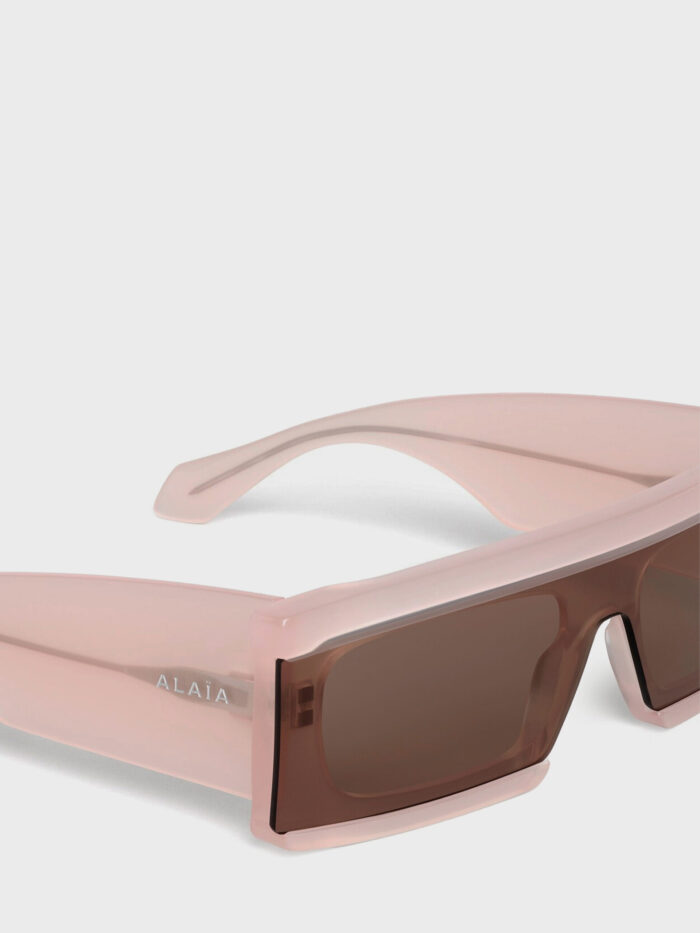 Alaia Rectangular mask sunglasses
