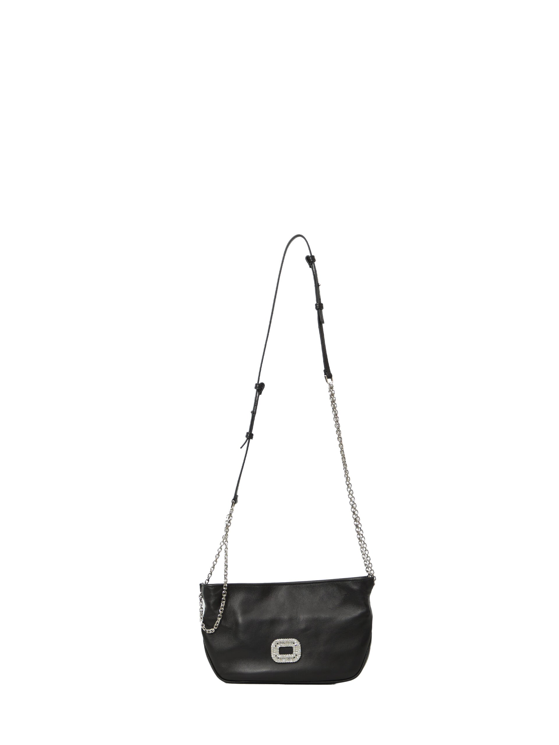 Roger Vivier Micro Pilgrim leather bag