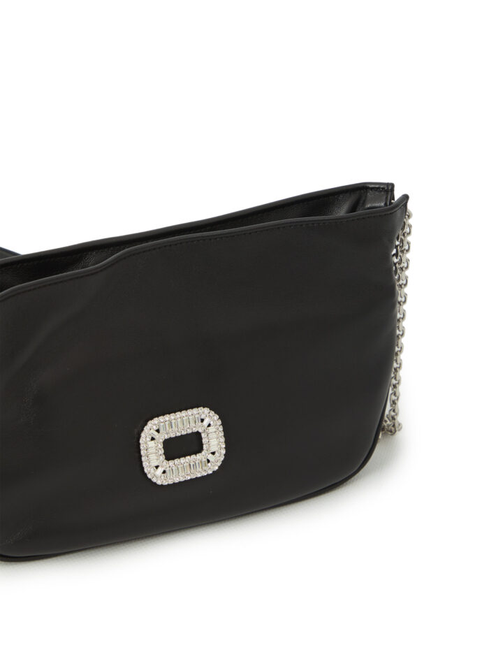 Roger Vivier Micro Pilgrim leather bag