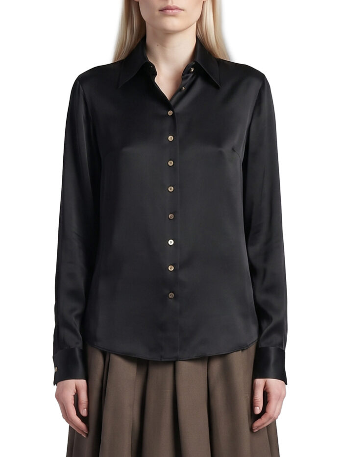 Khaite Ivy shirt black
