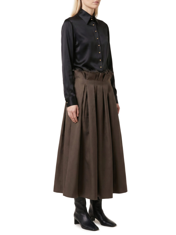 Khaite Ivy shirt black