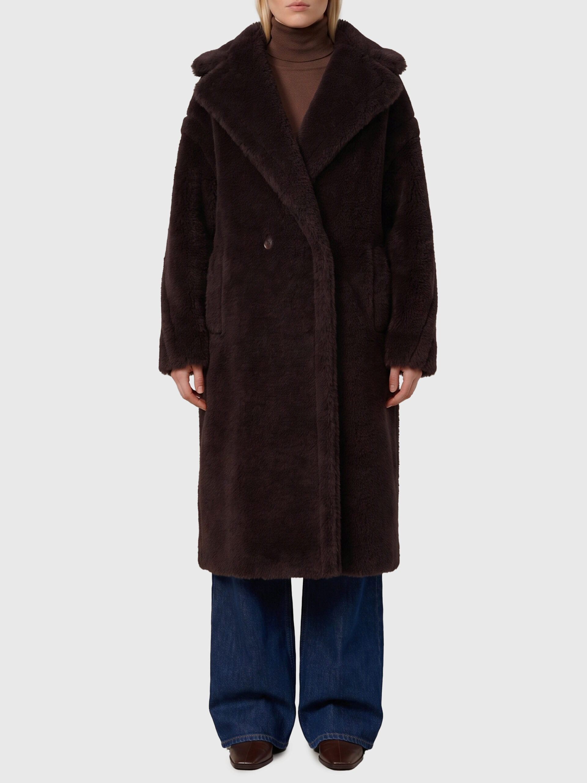 Max Mara Dark brown Teddy Bear coat