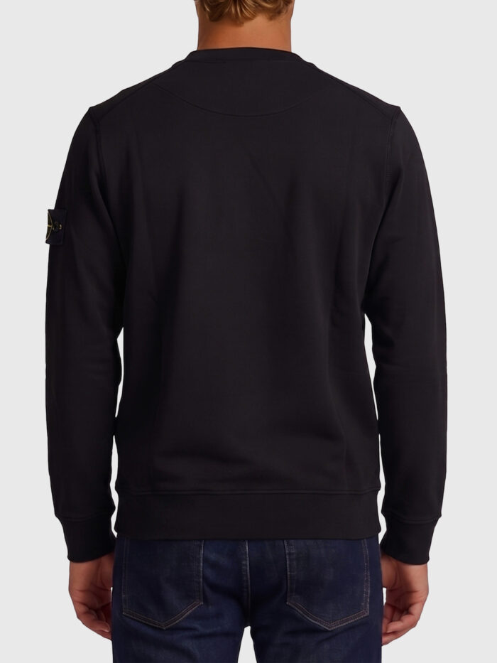 Stone Island Black crewneck sweatshirt