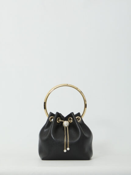 Jimmy Choo Black Bon Bon bag