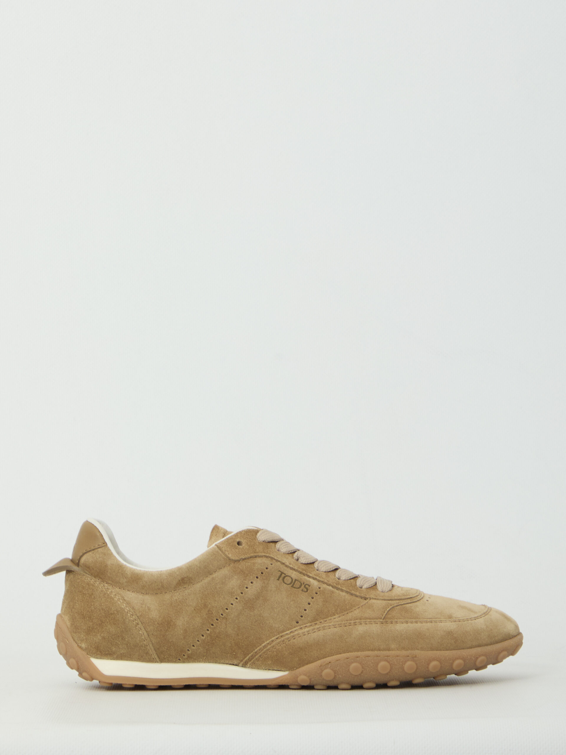 Tod's Cappuccino suede sneakers