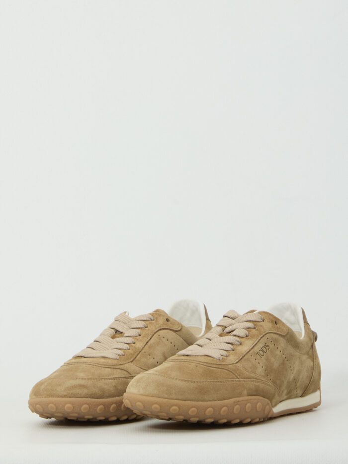 Tod's Cappuccino suede sneakers