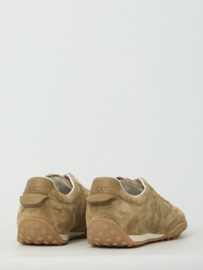 Tod's Cappuccino suede sneakers