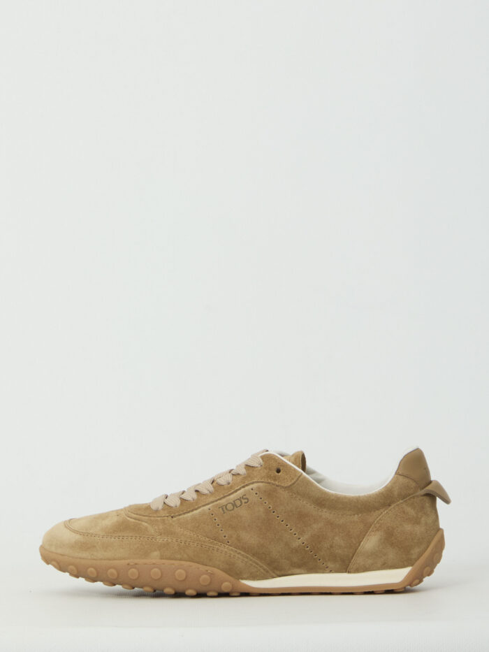 Tod's Cappuccino suede sneakers