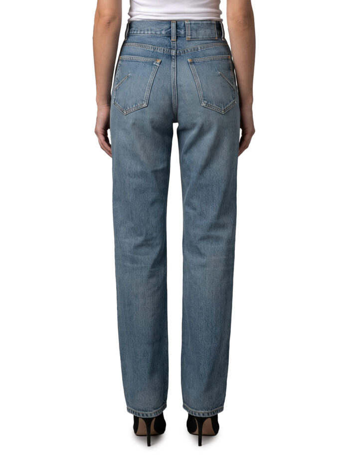 Alaia Straight-leg denim jeans