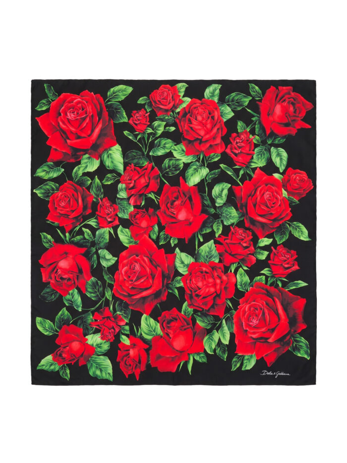 dolce&gabbana printed silk twill scarf Dolce&gabbana Printed silk twill scarf