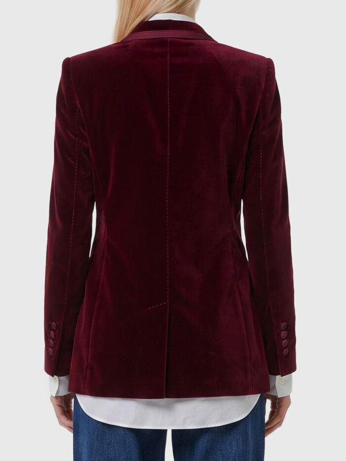 Dolce&gabbana Single-breasted velvet jacket