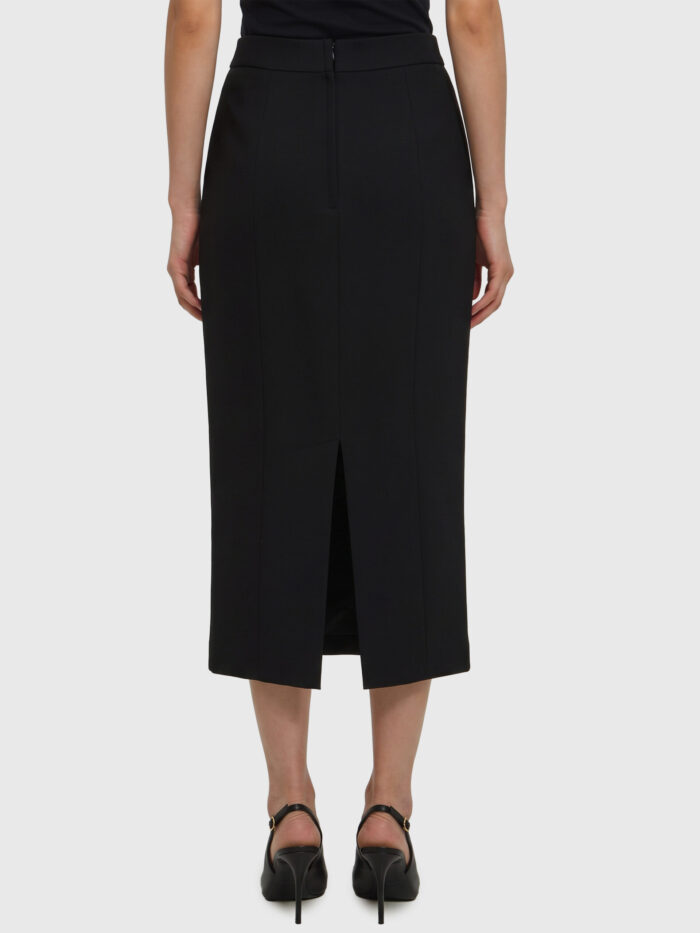 Dolce&gabbana Virgin wool midi skirt