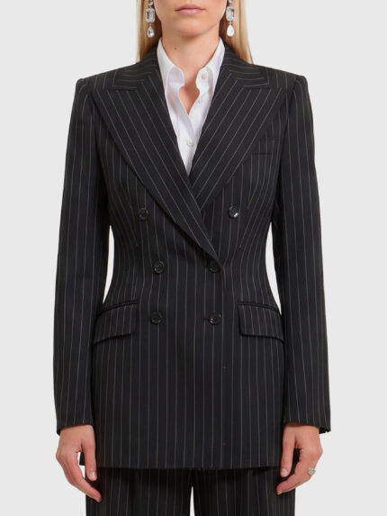 Dolce&gabbana Double-breasted chalk stripe jacket