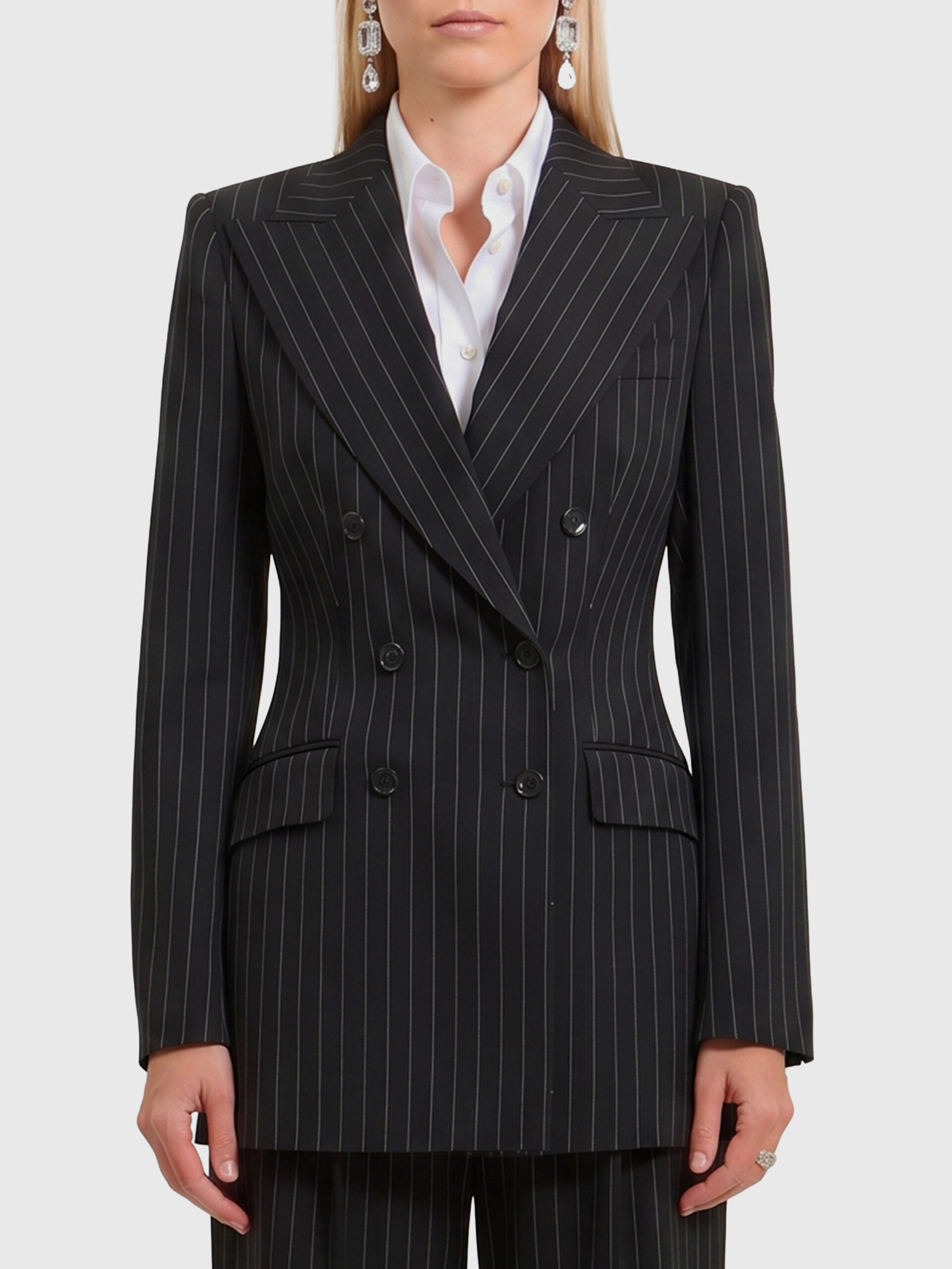 Dolce&gabbana Double-breasted chalk stripe jacket
