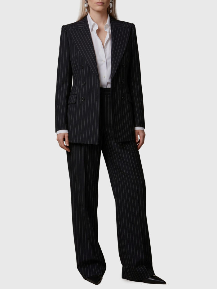 Dolce&gabbana Double-breasted chalk stripe jacket