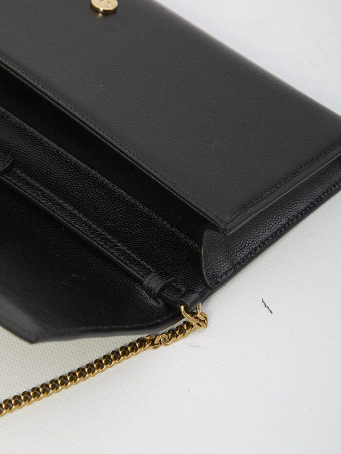 Saint Laurent Kate baguette clutch