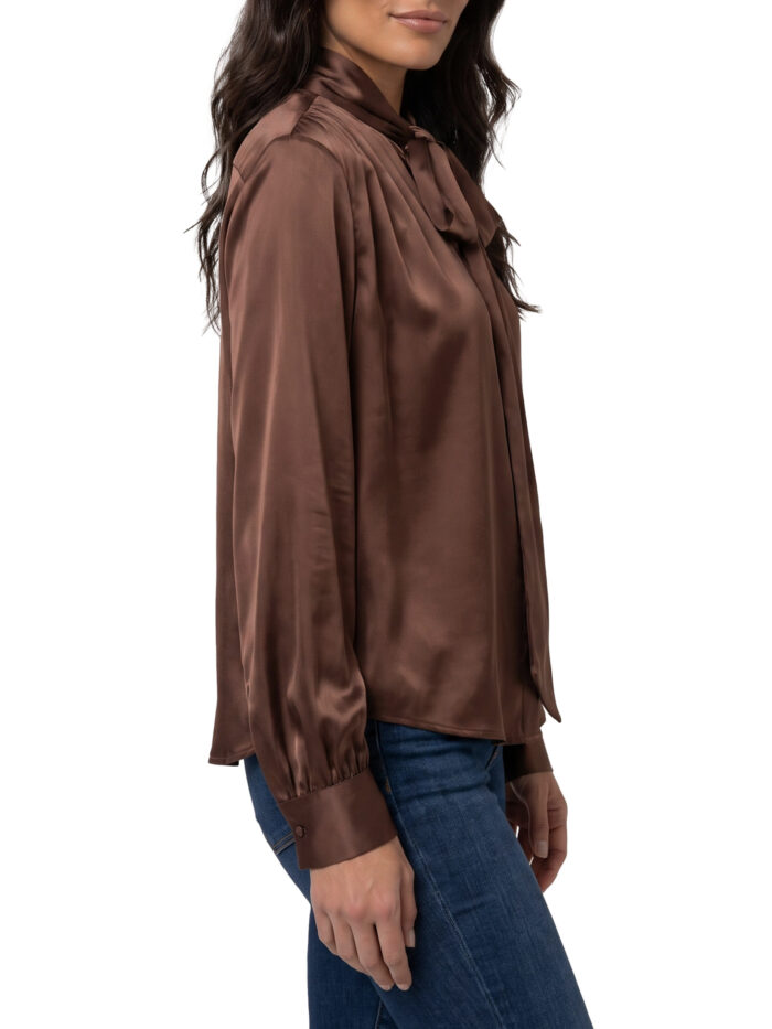 Federica Tosi Silk-blouse blouse with bow