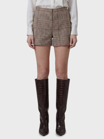 Federica Tosi Glen plaid shorts