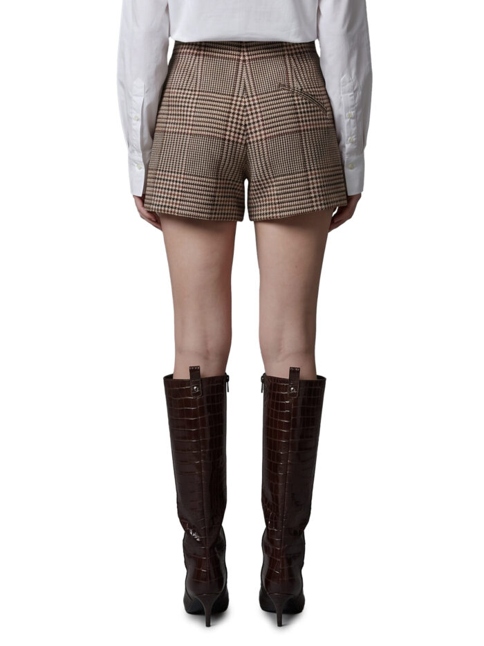 Federica Tosi Glen plaid shorts