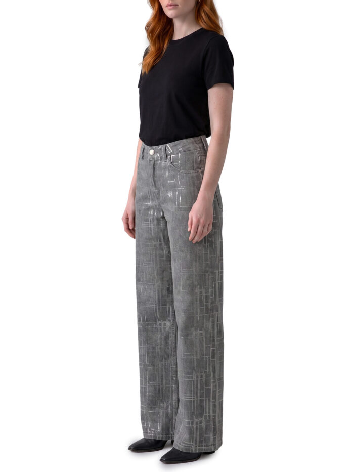Federica Tosi Jeans with sequin embroidery