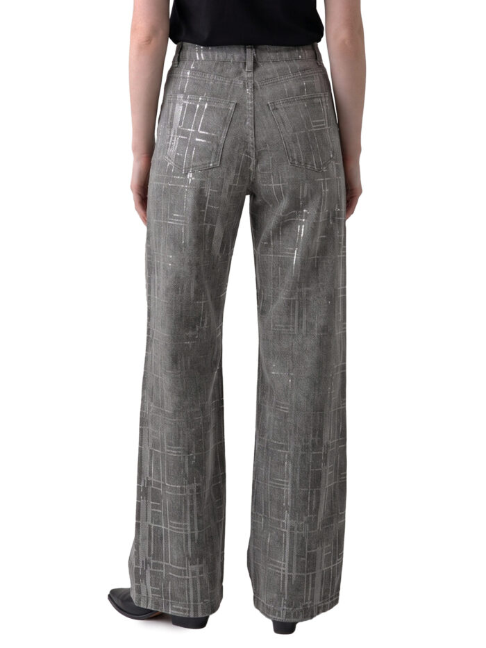 Federica Tosi Jeans with sequin embroidery